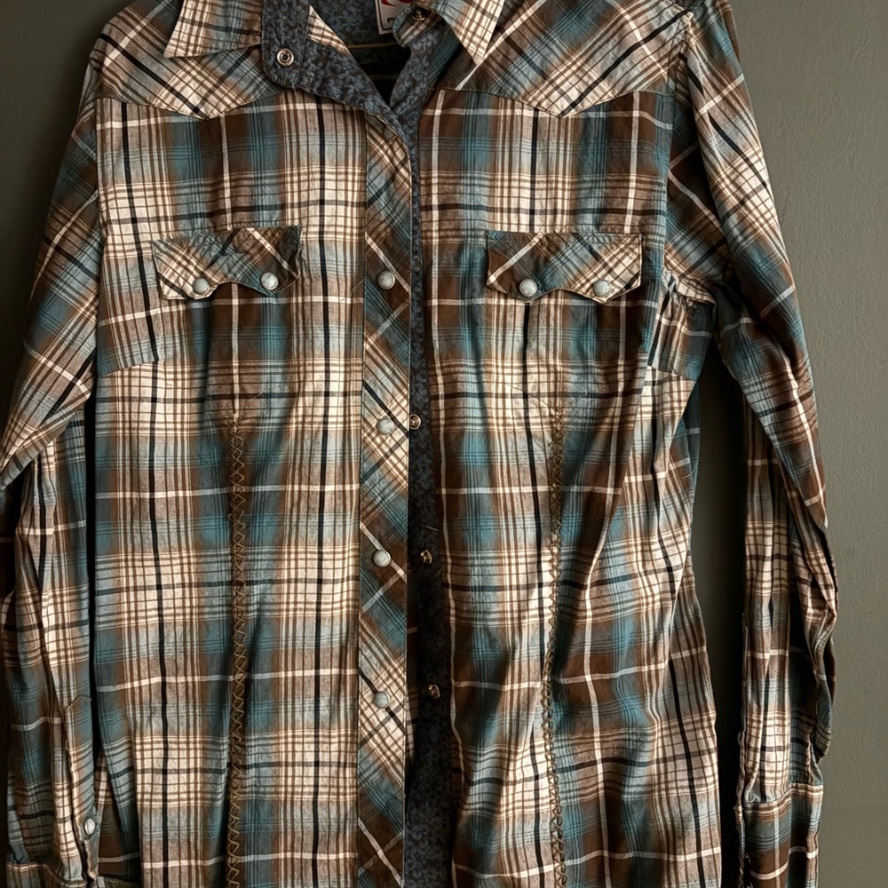 Roper Western Women’s Pearl Snap Button Shirt